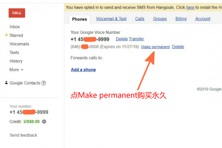 如何将自己的Google Voice购买为永久号？ - 主机索引