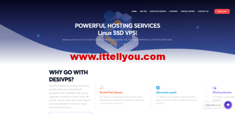 DesiVPS:美国G口不限流量vps,1核/2G内存/30G SSD硬盘/不限流量/1Gbps带宽,年付仅需要$29.9,可免费换1次IP 2 DesiVPS:美国G口不限流量vps,1核/2G内存/30G SSD硬盘/不限流量/1Gbps带宽,年付仅需要.9,可免费换1次IP