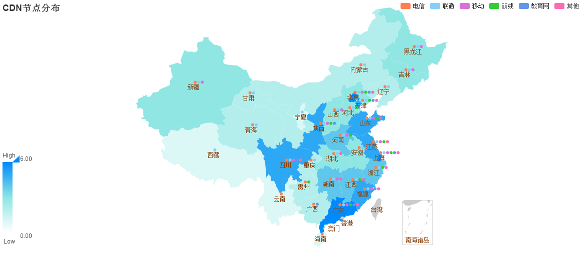 cdn网络加速ucloud国内节点