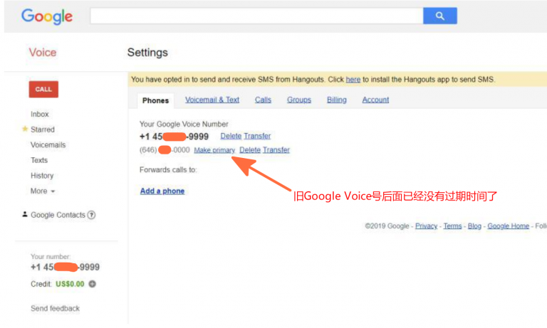 如何将自己的Google Voice购买为永久号？ - 主机索引