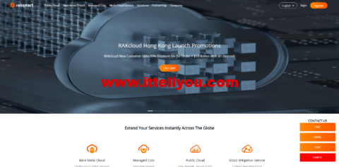 RAKsmart：美国便宜独立服务器秒杀，I3-2120/8G内存/1B HDD硬盘/100Mbps带宽不限流量，/月起，E5+32G裸机云/月起，另可选日本/韩国/香港机房